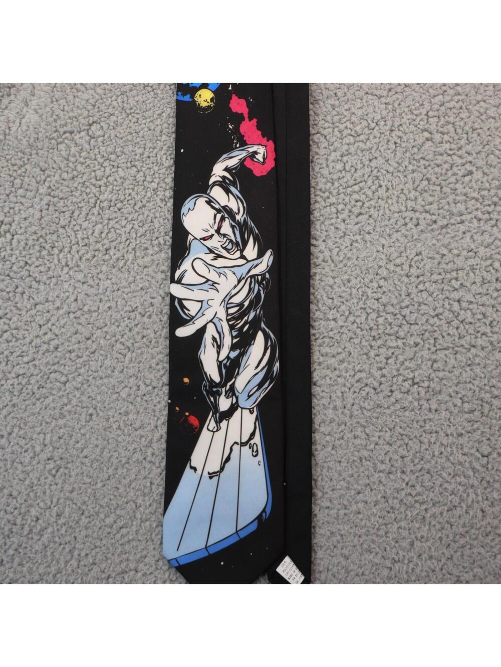 Ralph Marlin Silver Surfer Tie Rare 151280 Marvel Comics 52"